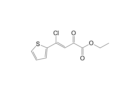 (Z)-4-chloro-2-keto-4-(2-thienyl)but-3-enoic acid ethyl ester