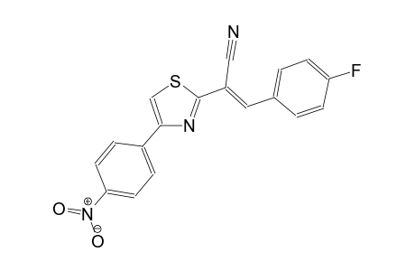 2-thiazoleacetonitrile, alpha-[(4-fluorophenyl)methylene]-4-(4-nitrophenyl)-