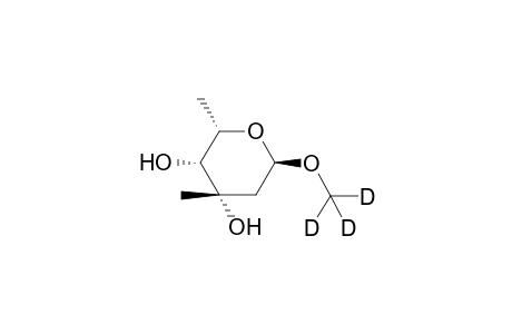 .beta.-Trideuteriomethyl-axenoside