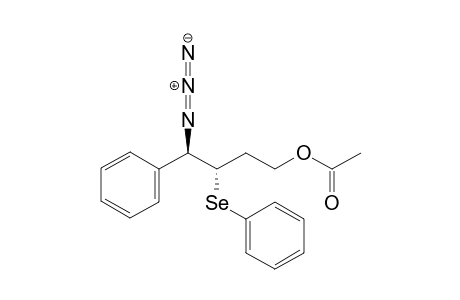 4-Azido-4-phenyl-3-(phenylseleno)butyl acetate