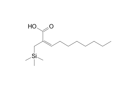 (2E)-2-[(Trimethylsilyl)methyl]dec-2-enoic Acid