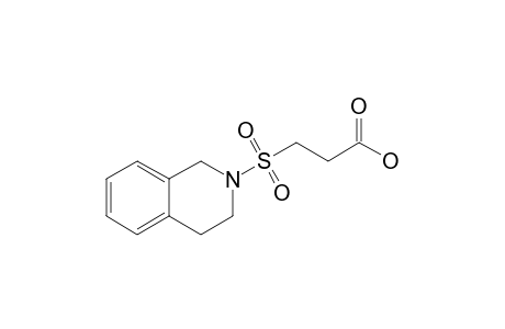 3-(3,4-dihydro-1H-isoquinolin-2-ylsulfonyl)propionic acid