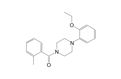 1-(2-ethoxyphenyl)-4-(2-methylbenzoyl)piperazine
