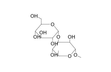 METHYL 3-O-(ALPHA-D-GLUCOPYRANOSYL)-ALPHA-L-RHAMNOPYRANOSIDE