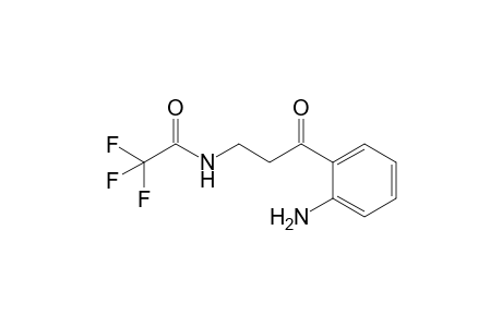 N-[3-(2-aminophenyl)-3-keto-propyl]-2,2,2-trifluoro-acetamide
