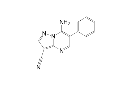 pyrazolo[1,5-a]pyrimidine-3-carbonitrile, 7-amino-6-phenyl-