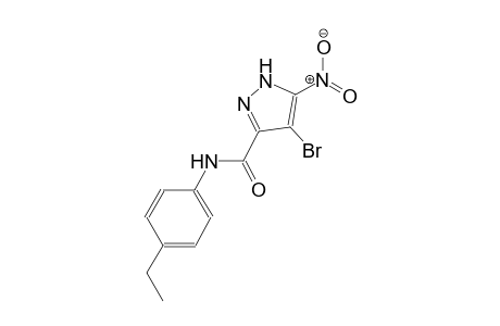 4-bromo-N-(4-ethylphenyl)-5-nitro-1H-pyrazole-3-carboxamide