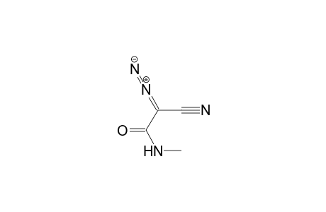 Methylcarbamoyl-diazomethyl-carbonitrile
