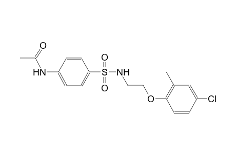 N-[4-(([2-(4-Chloro-2-methylphenoxy)ethyl]amino)sulfonyl)phenyl]acetamide