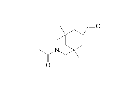 3-Acetyl-1,5,7-trimethyl-3-azabicyclo[3.3.1]nonan-7-carbaldehyde