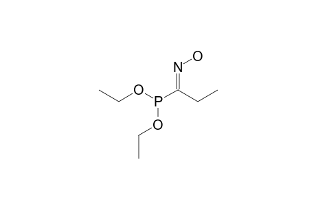 (E)-DIETHYL-(1-HYDROXYIMINOPROPYL)-PHOSPHONATE