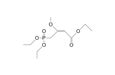 3-Ethoxycarbonyl-2-methoxy-allylphosphonic acid, diethyl ester