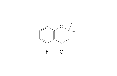 5-Fluoranyl-2,2-dimethyl-3H-chromen-4-one