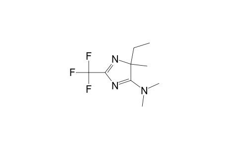 5-(Dimethylamino)-4-methyl-4-ethyl-2-(trifluoromethyl)-4H-imidazol