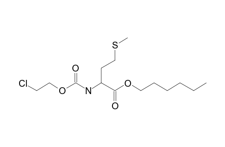 L-Methionine, N-(2-chloroethoxycarbonyl)-, hexyl ester