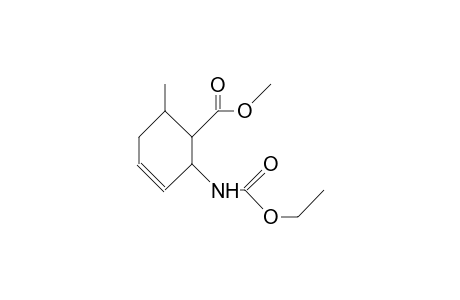 6-cis-Carbomethoxy-5-trans-methyl-2-cyclohexen-1-yl carbamic acid, ethyl ester