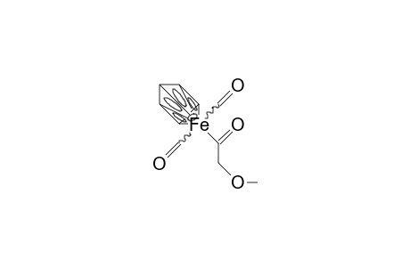 /.eta.-5/-Cyclopentadienyl-methoxyacetyl iron dicarbonyl