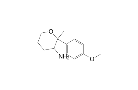 2-(4-Methoxyphenyl)-2-methyl-3-oxanamine