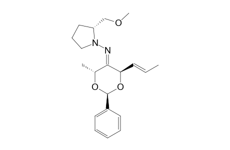 1-( 6'-Allyl-4'-methyl-2'-phenyl-1',3'-dioxan-5'-ylideneamino 2-(methoxymethyl0pyrrolidine