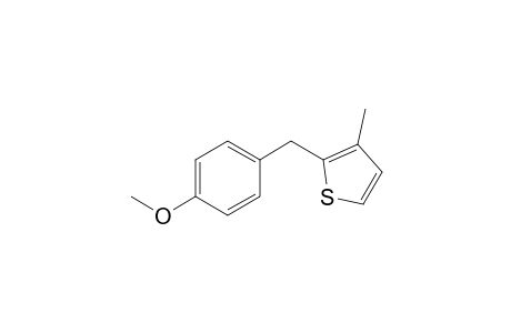 2-[(4-methoxyphenyl)methyl]-3-methyl-thiophene
