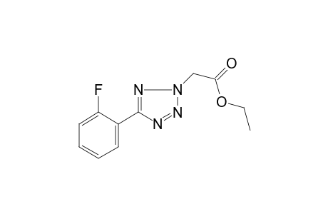 Ethyl [5-(2-fluorophenyl)-2H-tetraazol-2-yl]acetate