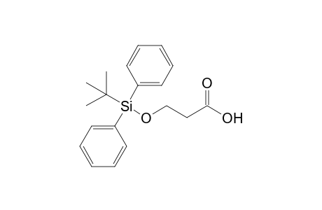3-[[t-Butyldiphenylsilyl]oxy]propanoic acid