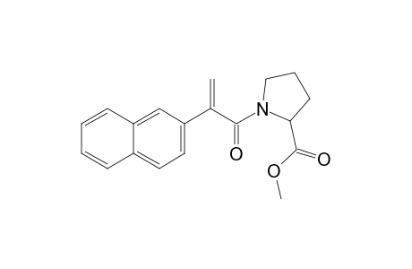 1-(2-(2-Naphthyl)acryloyl)pyrrolidine-2-carboxylic acid methyl ester