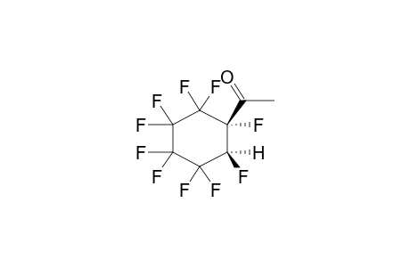 TRANS-1-ACETYL-2-HYDRO-PERFLUORO-CYCLOHEXANE
