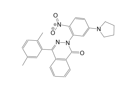 1(2H)-phthalazinone, 4-(2,5-dimethylphenyl)-2-[2-nitro-5-(1-pyrrolidinyl)phenyl]-