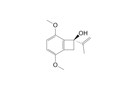 (1R)-3,6-Dimethoxy-1-(1-methylethenyl)benzocyclobuten-1-ol