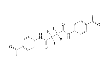 N~1~,N~4~-bis(4-acetylphenyl)-2,2,3,3-tetrafluorosuccinamide