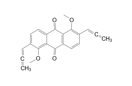 1,5-DIMETHOXY2,6-BIS-(PROPA-1',2'-DIENYL)-ANTHRAQUINONE