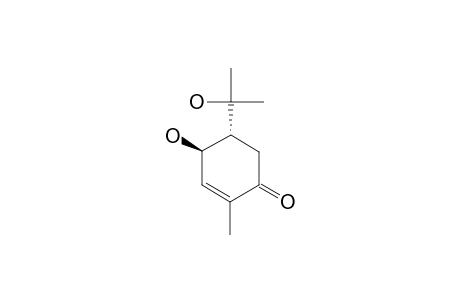 trans-4-HYDROXY-5-(1-HYDROXY-1-METHYLETHYL)-2-METHYL-2-CYCLOHEXEN-1-ONE