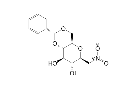 2,6-Anhydro-5,7-O-benzylidene-1-deoxy-1-nitro-D-glycero-D-gulo-heptitol