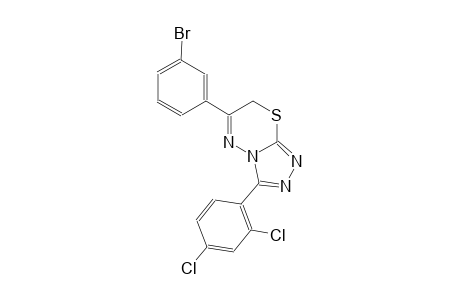 6-(3-bromophenyl)-3-(2,4-dichlorophenyl)-7H-[1,2,4]triazolo[3,4-b][1,3,4]thiadiazine