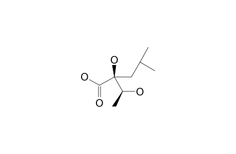 ERYTHRO-2-HYDROXY-2-(1-HYDROXYETHYL)-4-METHYL_PENTANOIC_ACID
