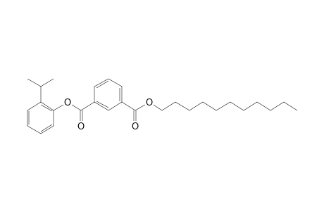 Isophthalic acid, 2-isopropylphenyl undecyl ester