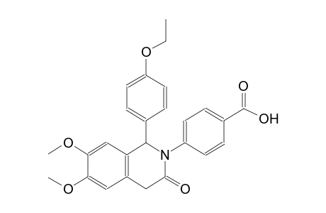 4-(1-(4-ethoxyphenyl)-6,7-dimethoxy-3-oxo-3,4-dihydro-2(1H)-isoquinolinyl)benzoic acid