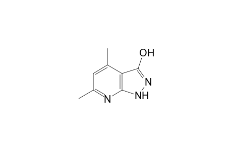 4,6-dimethyl-1H-pyrazolo[3,4-b]pyridin-3-ol