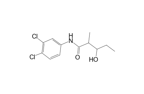 Pentanamide, N-(3,4-dichlorophenyl)-3-hydroxy-2-methyl-