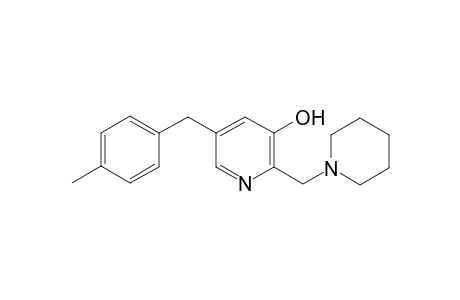 2-(1-piperidylmethyl)-5-(p-tolylmethyl)pyridin-3-ol