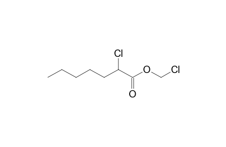 Heptanoic acid, 2-chloro-, chloromethyl ester