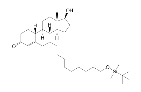 17-.beta.-Hydroxy-7-(9-dimethyl-tert-butylsilyloxynon)estr-4-en-3-one