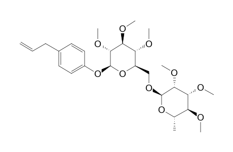 Lusitanicoside, hexamethyl ether