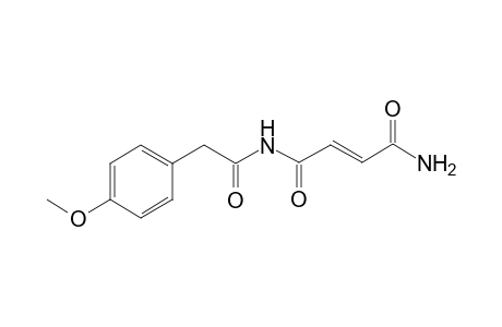 N-[(4'-Methoxypheny)acetyl]fumaroylamide
