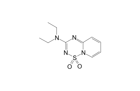3-(N,N-Diethylamino)-1,1-dioxo-1H-1-.lambda(6).-H-pyrido[1,2-b]-(1,2,4,6)-thiatriazine