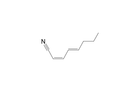 (2Z,4E)-2,4-octadienenitrile
