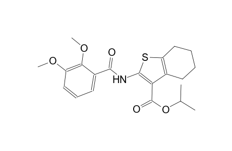isopropyl 2-[(2,3-dimethoxybenzoyl)amino]-4,5,6,7-tetrahydro-1-benzothiophene-3-carboxylate