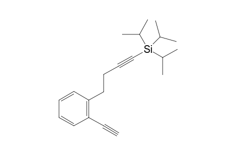 [4-(2-Ethynylphenyl)but-1-yn-1-yl][tri(propan-2-yl)]silane