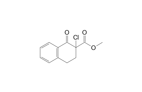 2-Chloro-1-keto-tetralin-2-carboxylic acid methyl ester